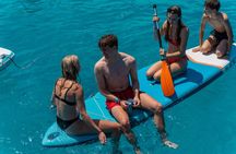 Ibiza Beach Hopper with Lunch Open Bar Paddle Surf and Snorkeling