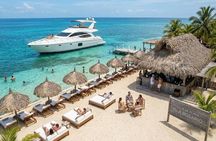 Day trip to the islands and beach club in Cartagena