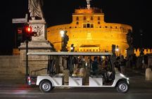 Rome Nighttime Golf Cart Tour with Gelato and City Highlights