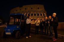 Rome Evening Golf Cart Tour with Gelato and Historic Squares