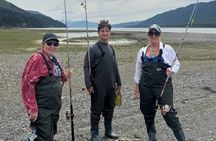 Juneau Shore Fishing and Gold Creek Salmon Bake