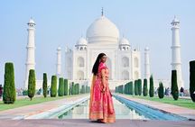 Taj Mahal Day Private Tour by Train from Delhi