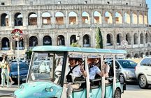 Highlights of Rome: Golf Cart Tour with Artisanal Gelato Tasting