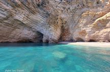 Corfu Paleokastritsa 1hr tour Sea Caves Paradise Stelari beach
