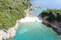 Corfu Paleokastritsa 1hr tour Sea Caves Paradise Stelari beach