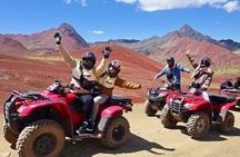 Rainbow Mountain and Red Valley by ATV Full Day Adventure