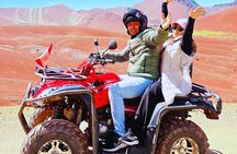 Rainbow Mountain and Red Valley by ATV Full Day Adventure