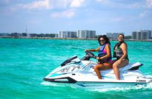 Jet Ski Dolphin Tour Adjacent to Crab Island
