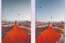 Instagram Photoshoot with Balloon View Terrace & Carpet Corner