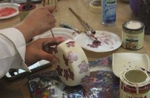 Tangier Ceramic Painting Workshop with Local Artist