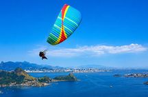 Experience paraglider flight with a full view of Rio de Janeiro
