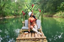 Lethe Bamboo River Rafting and Limestone Massage Tour From Negril