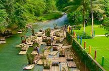 Lethe Bamboo River Rafting and Limestone Massage Tour From Negril