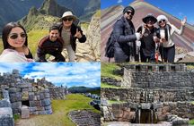 4 Days City Group Tour to Machu Picchu and Rainbow Mountain