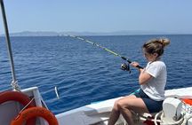 Rhodes Fishing Trip with BBQ and swimming
