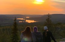 Rovaniemi Midnight Sun Instagram Tour to Kings Lean to Lookout