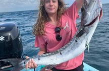 Fishing and snorkeling on the costa maya 4 hours