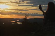 Rovaniemi Midnight Sun Instagram Tour to Kings Lean to Lookout