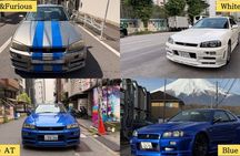 Self-Drive R34 Nissan Skyline: Tokyo & Daikoku PA JDM Tour