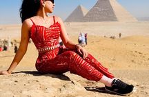 Full day all inclusive GizaPyramids,Sphinx,Saqqara&Dahshour.camel