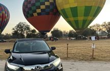 Teotihuacan Hot Air Balloon Flight with Breakfast and Transport