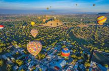 Teotihuacan Hot Air Balloon Flight with Breakfast and Transport