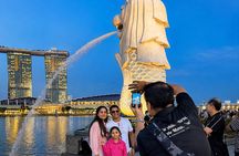 Singapore Marina Bay Night Walking Tour with Light Shows