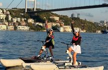Istanbul Bosphorus Canoeing/Water Bike Adventure with Instructor