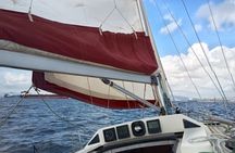 Sailing boat Algeciras Bay with Dolphins and Tapas