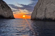 Zakynthos Speedboat Sunset Cruise: Caves & Free Wine