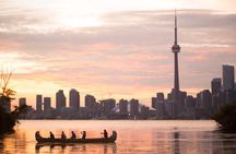 Night View of Toronto Skyline from my Canoe