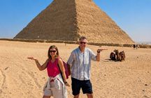 Private Giza Pyramids, Egyptian Museum & Bazaar Cairo Airport