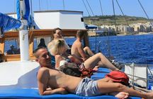 Comino Blue Lagoon, Gozo & Sea Caves Cruise with Swimming Stops