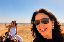 Full Day guided tour to Giza pyramids Sphinx Coptic Old Cairo and Khan el-Khalili Bazaar