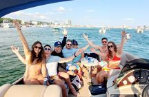 Private Captained Pontoon to Crab Island Choose 3, 4, 5, or 6 Hr.