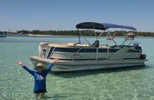 Private Captained Pontoon to Crab Island Choose 3, 4, 5, or 6 Hr.