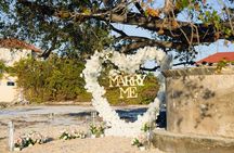 Luxury Sunset Beach Proposal in Nassau Bahamas