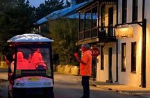 St. Augustine Ghost Tour on Premium Golf Cart with PiCk Up