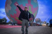 Balloon Flight + Breakfast in a cave + Pick up CDMX + Pyramids