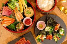 Tokyo: Sushi Making Class in Shibuya Hand Rolled with Master