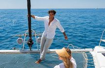 Athens Private Catamaran Cruise, Greek Cuisine & Hotel Transfers