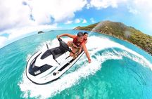 Randonnée Jet Ski 90min dans les eaux turquoises de Saint Martin