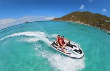 Randonnée Jet Ski 90min dans les eaux turquoises de Saint Martin