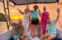 Puntarenas Bioluminescence Tour Sunset Beach Club and Bbq Dinner