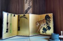 Kyoto Private Tea Ceremony Calligraphy and Kimono