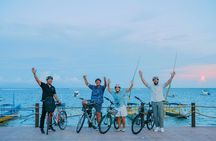 Bali: Sanur Cycling Tour with Market, Ritual & Rice Fields