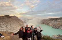Surabaya Tumpak Sewu Waterfall Mt Bromo Ijen 3D2N Tour Drop Bali