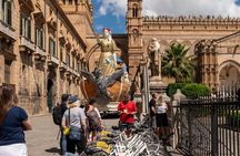 Bike tour of the historic center of Palermo with tasting