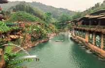 Guangzhou: Gulong Gorge Glass Skywalk & Go-Kart Adventure