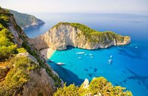 Zakynthos Bus Tour to Shipwreck Viewpoint and Blue Caves